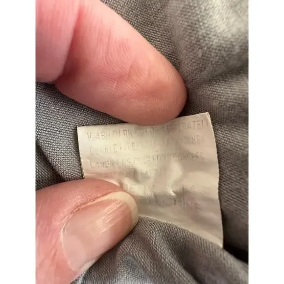 Halife Womens Gray Button Front Casual Swing Pleated Summer Sun Dress Size XL - Picture 10 of 10